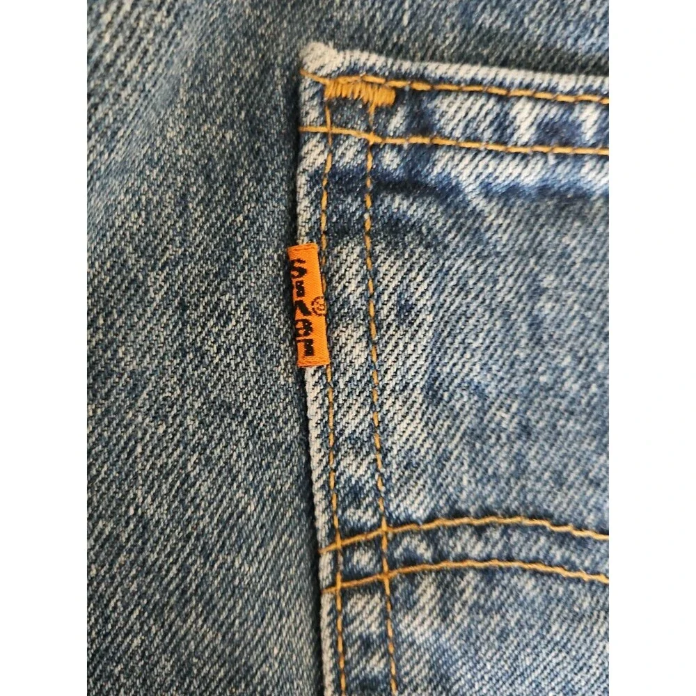 NOS Vintage Levi’s Orange Tab 505 Jeans 40x30 Made In USA Regular Straight Fit
